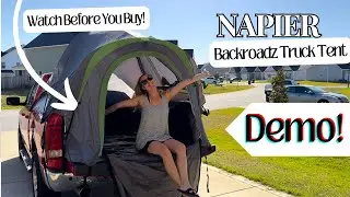 Full Demo & Honest Thoughts On Napier Backroadz Truck Tent After Lots of Use Plus Rain!
