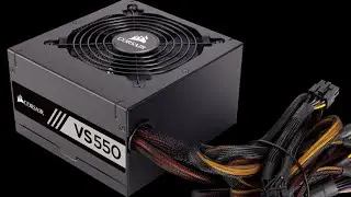 Corsair VS Series VS550 550 Watt 80 PLUS Power Supply Unboxing