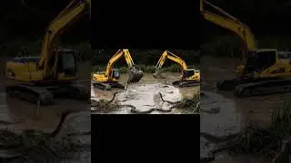 Giant Snake vs Excavator Who Wins?