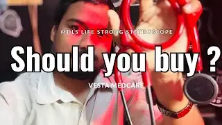 Mdls life strong stainless steel ND Classico 3 black stethoscope ? Best stethoscope under 1000₹ ?