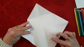 Fold en &aelig;ske✂️🖍