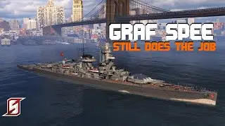 Admiral Graf Spee still doing it! - World of Warships