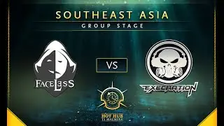 Faceless vs Execration - TI7: SEA Regional Qualifiers Group Stage - @Xyclopzz