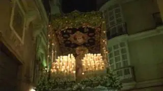 Virgen de Las Cigarreras 2009   Petalada Cadiz