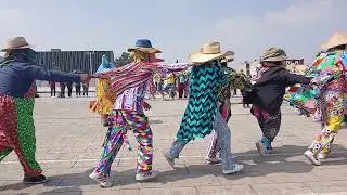la valla en accion shitases de la bonita en la basilica de Guadalupe 25/08/24