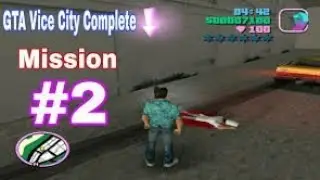 vice city 2nd mission completed in first trial. nice mood.