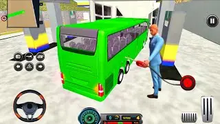 Best Bus Games 2025 - Real Uphill Coach Bus Offroad Driving Video Game - Android GamePlay