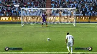 Fifa 16 - Joe Hart is the Hero ! Manchester City vs Real Madrid Penalty Kicks !