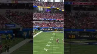 49ers fans at Rams &ldquo;home game&rdquo; 9/17/23