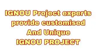 IGNOU MPCE 36 PROJECT/ IGNOU MPCE 36 SYNOPSIS / IGNOU MAPC MPCE 36 / WATSAPP 8228091239