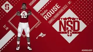 Stanford Football: Walter Rouse | #CardClass19