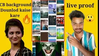 cb background download kaise karen🔥|| how to CB dounlod