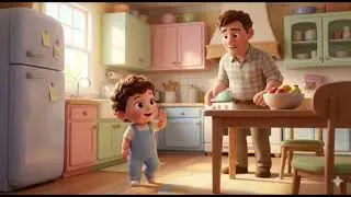 Yum Yum Yum! Johnny & Papa Food Song | Cute Kids Rhyme | 3D Cartoon