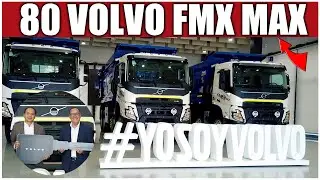 80 camiones Volvo FMX Max y 7 excavadoras | Volvo Group Peru