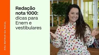 Como tirar NOTA MIL na REDA&Ccedil;&Atilde;O do Enem e vestibulares | PRAVALER