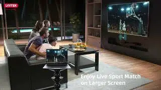UNITEK V1162B Wireless Screen Mirroring Device