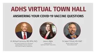 AZDHS Virtual Town Hall - COVID-19 vaccine questions (English Video with Spanish Subtitles)
