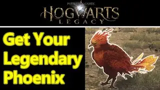 Hogwarts Legacy Phoenix location guide, farm phoenix feathers, legendary beast