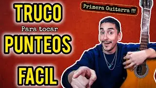 🔥😲 PUNTEOS FACILES EN GUITARRA 💪😎 TRUCO PARA PRIMERA GUITARRA 🎸🎶 #clasesdeguitarra #tabs #tutorial