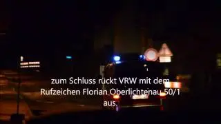 Freiwillige Feuerwehr Oberlichtenau, Sirene und Einsatzfahrt