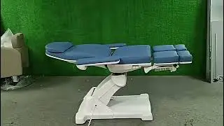 Beauty Gold  Cosmetic Massage Waxing Salon Lash Electric Facial Heated Spa 3/4 Motor Eyelash Chair