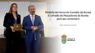 Medalla de Honra do Concello de Burela á Cofradía de Pescadores