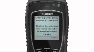 How to use the Emergency SOS Button on the Iridium 9575 Extreme Satellite Phone