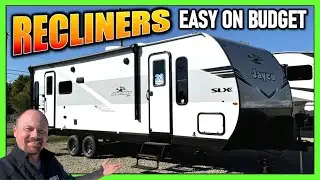 Classic SPACIOUS Layout for Couples & &frac12; Tons &bull; 2025 Jayco Jay Flight 262RLS Travel Trailer RV