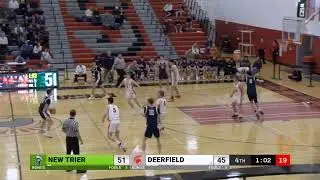 Boys Varsity Basketball: Deerfield vs New Trier (01/22/2026)