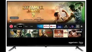 Amazonbasics 32 Inches HD Ready Smart Led Fire Tv Black