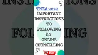 TNEA COUNSELING UPDATE