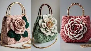 Elegant Crochet Festive Bags | Handmade Party & Wedding Special Bags | Handmade crochet bag 2026 |