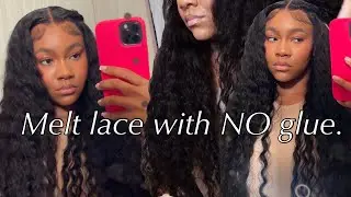 easy throw on and go wig for beginners + lazy girls *NO PLUCKING*| butterfly braid | ohmypretty hair