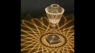 Touch Led Table Night Light  3-Colors Dimming Crystal Desk for Bedroom Room Bedside Home Decoration