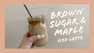 Iced Brown Sugar & Maple Latte | How to make