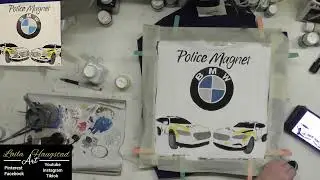 Police painting, russedress. #russedress #russedressmaling #lailahaugstadart