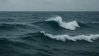 Open Ocean Waves Ambience | Calming Ocean and Water Noise to Study, Read, Relax |