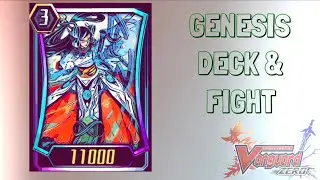 Set 9 Genesis Deck Build & Rank Fight I Cardfight Vanguard Zero (EN) - (No Commentary)