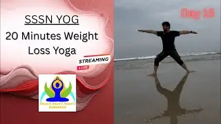 🔴 LIVE  🔴 Yoga for Weight Loss | 20 Min Full Body Fat Burn | Meditation for Stress Relief#trending 