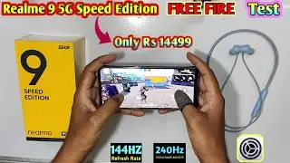 REALME 9 5G Speed Edition Free Fire Gameplay Test... @NonstopGaming_ #freefire