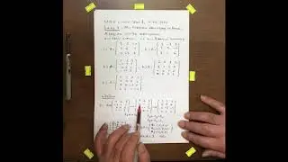 M108 Lineer Cebir ll, Ödev 7: Bir Matrisin Satır Uzayı ve Rankı, Prof.Dr. Himmet CAN