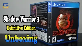 Shadow Warrior 3 Definitive Edition PS4 Unboxing & Overview