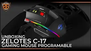 Unboxing de Mouse Gaming ZELOTES C17 🔥
