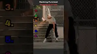Instant Regret: Top  Funny Skateboarding Falls Ranked #fail #fails #skateboarding