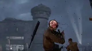 Sniper Elite: Crazy Pistol Double Kill Nut shot to Head shot
