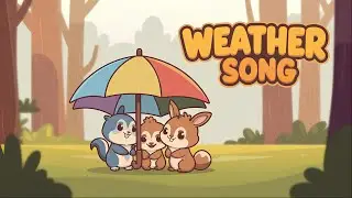 Colorful Weather Song 🌦️ | Interactive Learning for Toddlers