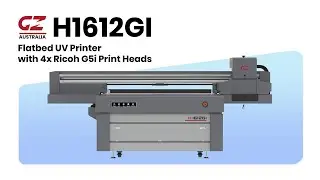 Gongzheng H1612GI – High-End Small UV Flatbed Printer | Industrial Power, Compact Format