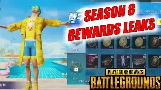 PUBG MOBILE SEASON 8 LEAKS ARE HERE | NEW EMOTES , NEW SKINS