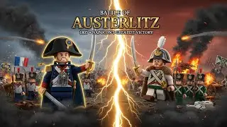 LEGO Battle of Austerlitz 1805 | Napoleon's Greatest Victory | Epic Napoleonic Wars Animation #LEGO