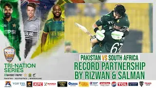 Rizwan & Salman Star in Record 2️⃣6️⃣0️⃣-run Partnership! | 3rd ODI | Tri-Nation Series 2025 | PCB